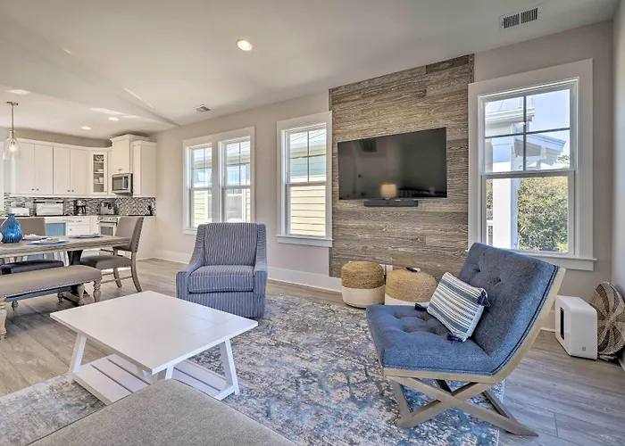 Kure Beach Townhome: Short Walk To The Beach!